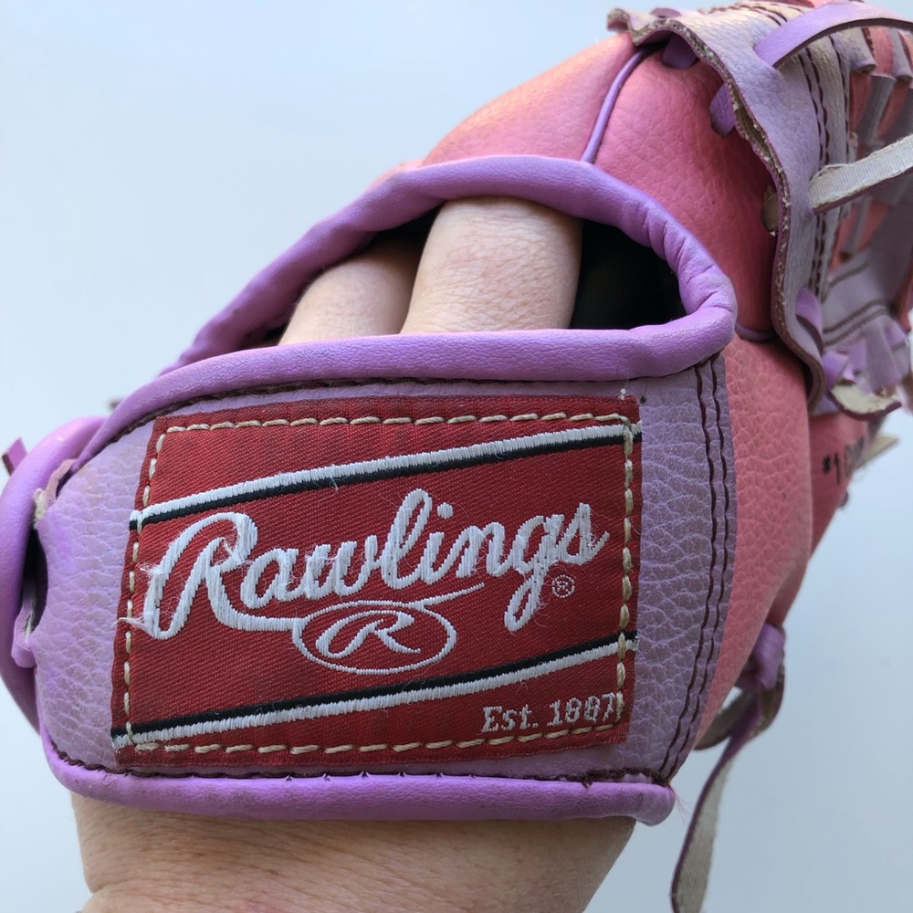 Rawlings RTB10 10” Junior Female Girl Pink Mitt